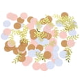 thumbnail image 1 of 1 Set Round Dots Leaf Confetti Wedding Party Confetti Balloon Filling Confetti Decor, 1 of 8