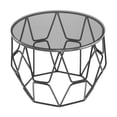 thumbnail image 1 of Mesa de cristal en miniatura Zulema Accesorios en miniatura de casa de muñecas 1/6, 1 of 7