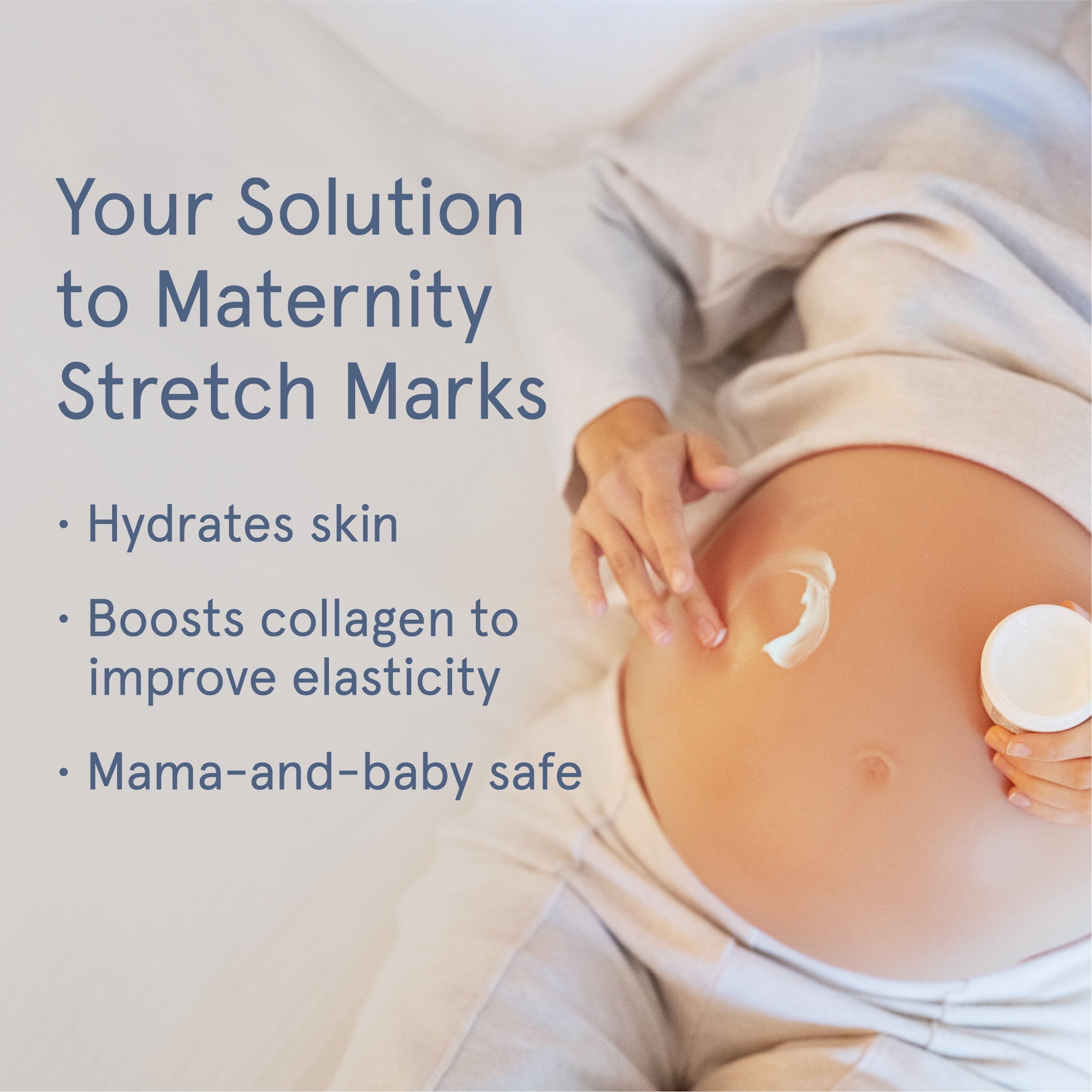 LOLA Stretch Mark Cream - Paraben Free - Made from 15 Botanical Oils & Extracts - 2 oz