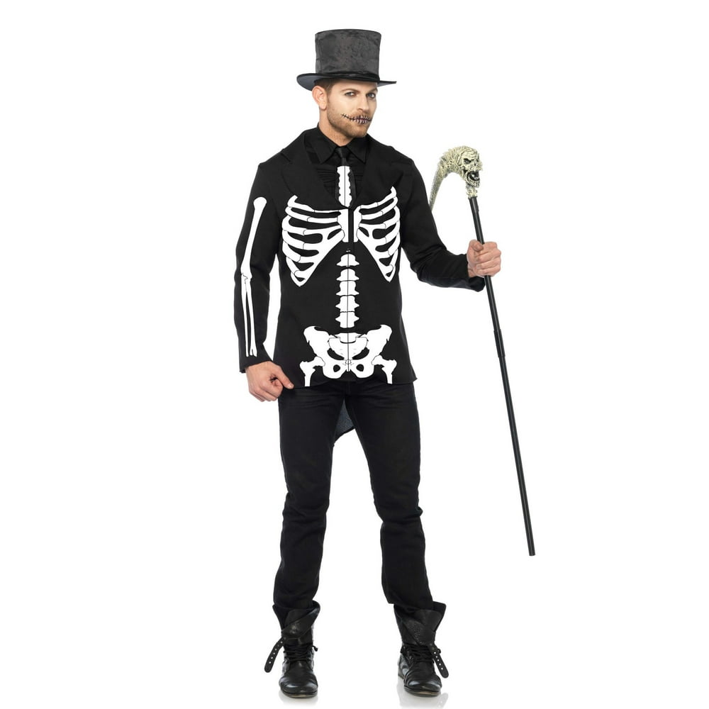 Leg Avenue Men's Bone Daddy Skeleton Costume - Walmart.com - Walmart.com