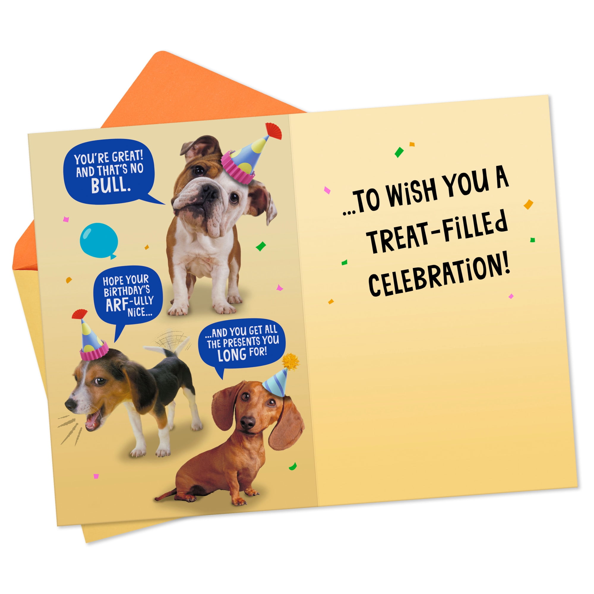 Hallmark Funny Birthday Card (Wishing You a Treat-Filled Celebration)
