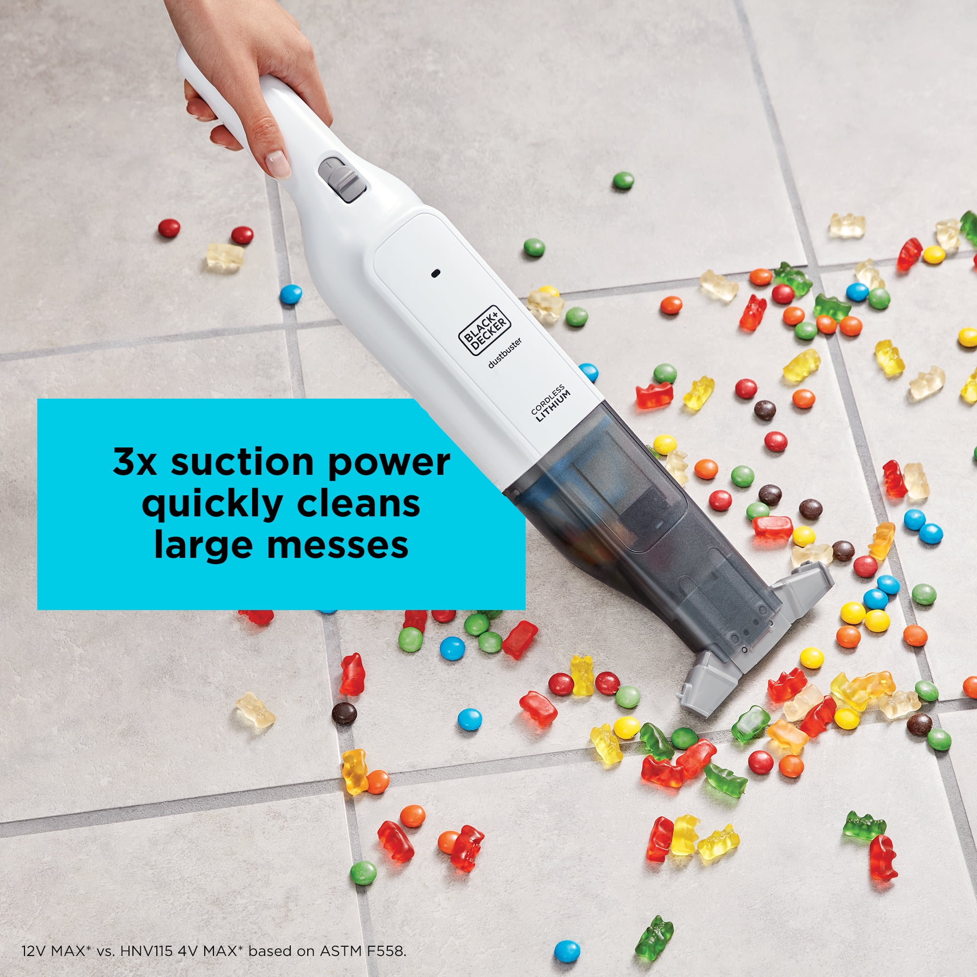 BLACK+DECKER dustbuster AdvancedClean Cordless Hand Vacuum - Slim 