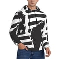 thumbnail image 2 of Salouo Memorial Day1 Pattern Men's Fall Hoodie Sweatshirt,Sport Hoodie with Pockets for Men Pullover Casual Hooded Sweatshirt-Large, 2 of 7