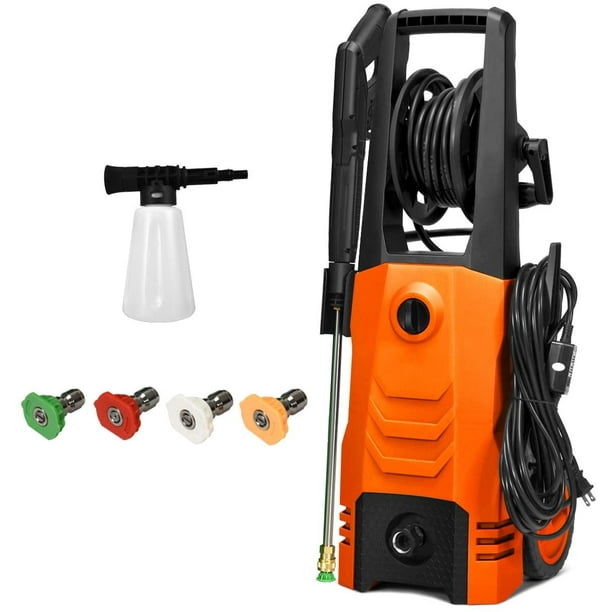 3500PSI Electric Pressure Washer 2.6GPM 1800W Portable High Power