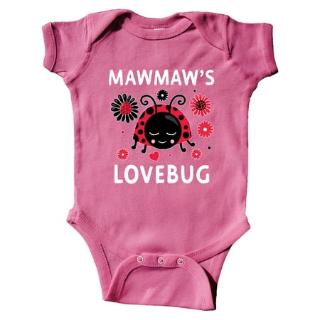 

Inktastic Valentine s Day Mawmaw s Lovebug Gift Baby Boy or Baby Girl Bodysuit