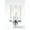 Chrome, variant on 5.6 in. Saanvi 3 Light Chrome & Clear Bath Sconce