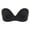Black, variant on Exerin Push Up Bras Seamless Wireless Anti-Slip Women's Strapless Bra Shape Support Lift(Beige,36C)