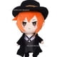 thumbnail image 1 of El gran escritor Stray Dog Osamu Dazai Nakahara Chuuya muñeco de peluche doble ropa negra juguete de dibujos animados extraíble, 1 of 3