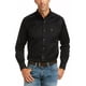 thumbnail image 1 of Camisa Ariat Vaquera Twill Ftd Negra Manga Larga Caballero, 1 of 4