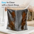 thumbnail image 4 of Grey Microfiber Cleaning Cloth, 10 Pack, Microfiber Towels for Cars, Lint Free, Scratch-Free, Highly Absorbent, Reusable Cleaning Rags for Car, Household, Kitchen, Window, 12"X12", 4 of 6