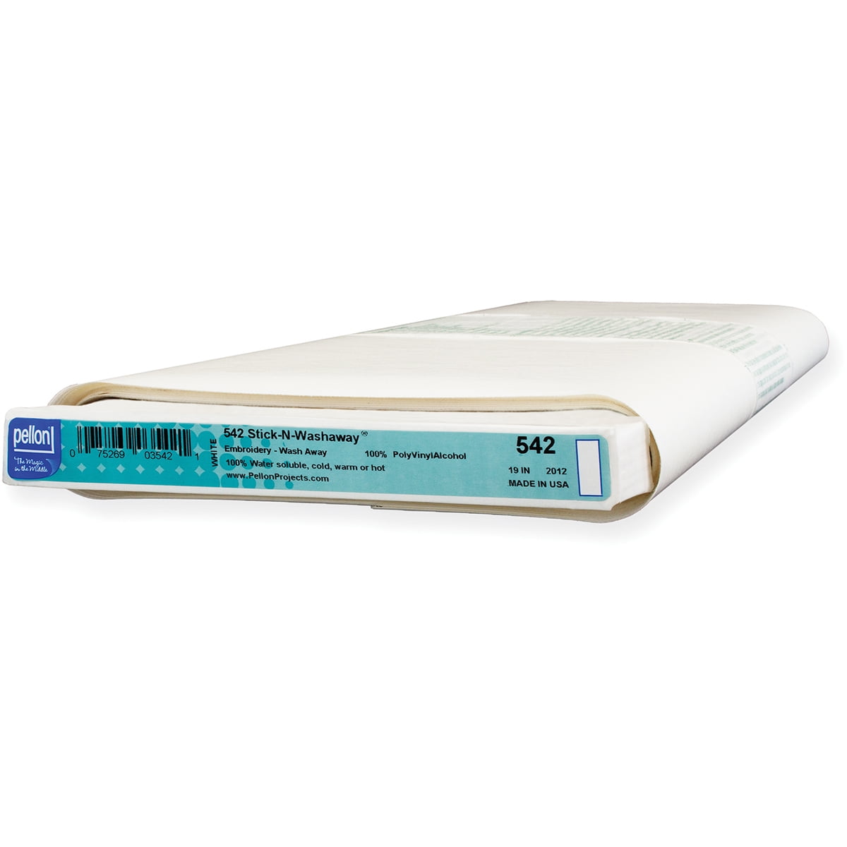 Pellon Stick-N-Washaway Embroidery Stabilizer-White 8.5/"X11/" 5//Pkg