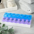 thumbnail image 4 of (3 pack) Equate AM/PM Weekly Pill Planner, 7.5-Inch – Medication Organizer, 4 of 10