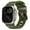 Armygreen-Titanium Buckle, variant on Sport Band for Apple Watch Ultra 49mm/Series 11 10 9 8 7 6 5 4 SE 44/45/46mm, Durable Silicone Strap with Metal Hardware,Pink-Titanium Buckle