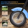 thumbnail image 6 of 24V 250W Kids Electric Dirt Bike - Electric Motorcycle with 2 Speed Up to 14 MPH, 60 Min Ride Time, LED Light, Off-Road Dirt Bike for Boys & Girls Ages 6-12, 6 of 8