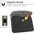 thumbnail image 3 of Sleeve Case for Microsoft Surface Go 3 2021 / Surface Go 2 2020 / Surface Go 2018 - Slim Fit Premium Vegan Leather Cover with Stylus Loop, 3 of 8