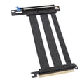 thumbnail image 1 of PCIe 5.0 X16 Shielded Riser Cable, 90 Degree Right Angle GPU Extension Cable 128Gbps for Gaming PC, ITX Builds, Servers  Water Cooling Systems, 1 of 7