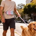 thumbnail image 4 of Adjustable Hands Waist Leash Running Cycling And Training With Favorite Waist Belt Leash Reflective Running Traction Made Of Nylon Retractable Bungee Small Large, 4 of 4