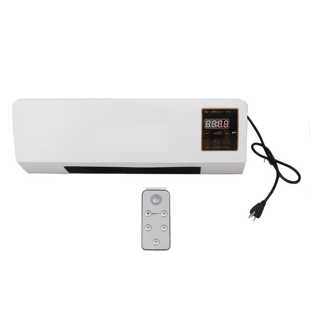 Calentador De Pared Aire Acondicionado Pequeño De Funcionamiento Silencioso De Doble Uso Eficiente De Baja Potencia con Control Remoto para Oficina para Dormitorio ANGGREK Otros