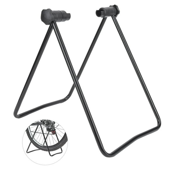 MAYUJIAA Black Thin Wall Steel Tube Bike Kickstand Support Bracket Bicycle U Shape Foot Rack Parking Frame HW313-78304