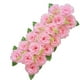 thumbnail image 3 of Panel de flores de rosas artificiales Centros de mesa Arreglos florales de seda Rosado, 3 of 7
