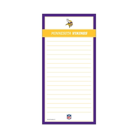 Magnetic List Pad Minnesota Vikings