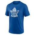 thumbnail image 2 of Men's  Blue Toronto Maple Leafs Wraparound Tri-Blend T-Shirt, 2 of 3