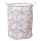 thumbnail image 2 of Cesto de lavandería adecuado para cualquier cesto de ropa sucia forma forma forma de familiar, plegable, almacenamiento de juguetes, artículos diversos, blanco BLESIY Ropa sucia, 2 of 7