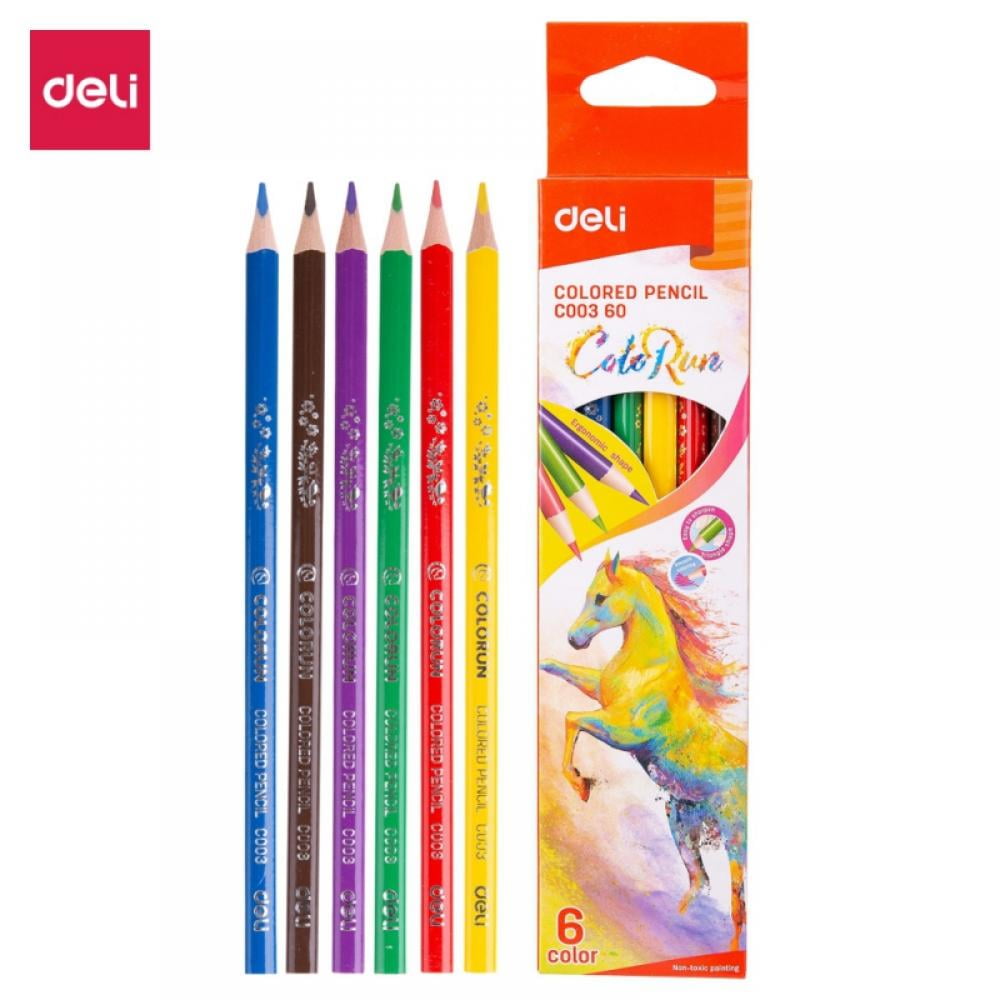 Colored Pencils 60 Unique Colors Premium Pre-sharpened Perfect for