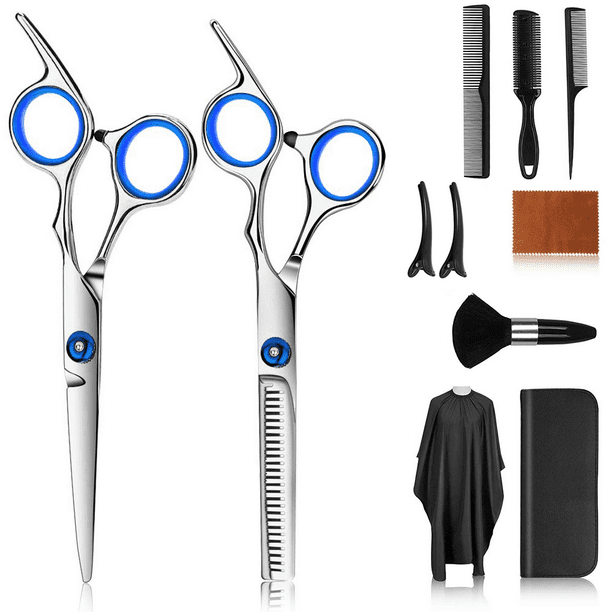 SUPTREE Professional Hair Cutting Scissors Tools for Women Men, 10 PCS