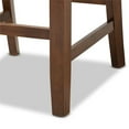 thumbnail image 6 of Bowery Hill Gray Upholstered Walnut Finished 5-Piece Wood Pub Set, 6 of 9