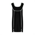 thumbnail image 5 of Summer Dresses for Women 2025, Womens Summer Athletic Sleeveless Mini Dress Casual Workout Tennis Dress(Black,S), 5 of 8