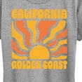 thumbnail image 3 of Instant Message - California Golden Coast - Women's Short Sleeve Graphic T-Shirt, 3 of 6