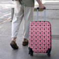 thumbnail image 3 of Pink Pug Puppies Luggage Cover Fashion Suitcase Cover Baggage Covers Fit 25-28 Inch Luggage (Go Travel), 3 of 5