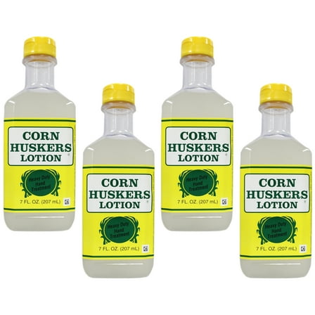 4 Pack - Corn Huskers Heavy Duty Oil Free Hand Lotion 7 Fl Oz Each