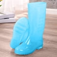 thumbnail image 6 of LWITHSZG Rain Shoes for Women Waterproof PVC Knee High Rain Boots Durable Mud Non Slip Booties for Gardening Farming Outdoor Rainy Size 35, 6 of 8