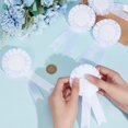 thumbnail image 3 of 20Pcs Blank Award Ribbon White Button Pin Brooch Winner Victory Ribbons Rosette Ribbon Grand Prize for DIY Classroom Party Accessory Competition Sports Event School Contests Show, 3 of 9