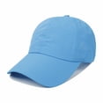thumbnail image 7 of CQXIDFH Unisex Baseball Caps, Quick Drying Ponytail Hat, Breathable Trucker Hats, Casual Bucket Headwear, Sun Protection Sports Caps for Men Women Outdoor Daily Wear (Sky Blue, One Size), 7 of 7