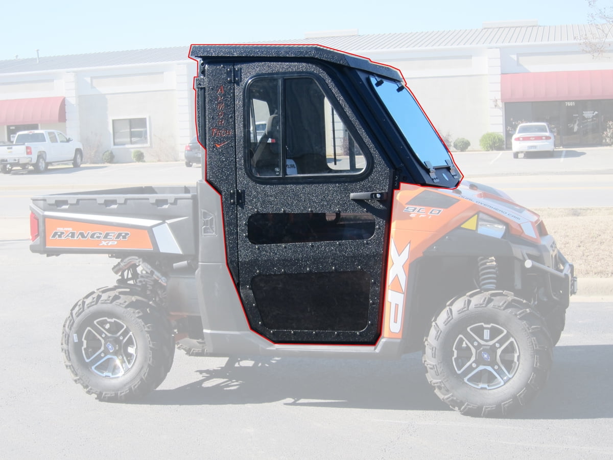 All Steel Complete Cab Enclosure w/Doors for Polaris 1521 Ranger EV