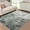 Blue Gray, variant on GlowSol 5' x 7' Area Rug Modern Abstract Rug Carpet Soft Foldable Accent Rug for Dorm Nursery Apartment, Brown