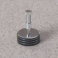 thumbnail image 2 of 8 Pcs Pointes de Haut-Parleur en Acier Inoxydable pour Audio Hifi AMP Subwoofer Isolation Stand Foot Cône Hauteur Réglable M6,8 x Pointes de Haut-Parleur, Argent, 2 of 4