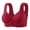 Red, variant on Women's Seamless Vest Bra for Everyday Comfort with Soft Support and Breathable Comfort Light Wear for Casual Home Loungewear Prime Fit