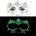 thumbnail image 2 of Binwennn Ceiling Sticker Tiles Cars Wall Stickers for Boys Room Sticky Quotes Luminous Face Gems,Glow In The Dark Rhinestone Temporary Gemstones Face Stickers, 2 of 6
