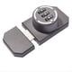 thumbnail image 1 of Cerradura con Contraseña, Cerrojo Metálico Negro Plateado, Candado de Combinación de Seguridad Antirrobo, Herrajes para Puertas Exteriores, Color Gris., 1 of 10