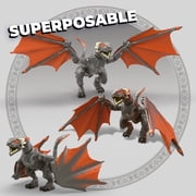 Mega Construx Game of Thrones Drogon Construction Set with character figures, Building Toys for Collectors (30 Pieces)