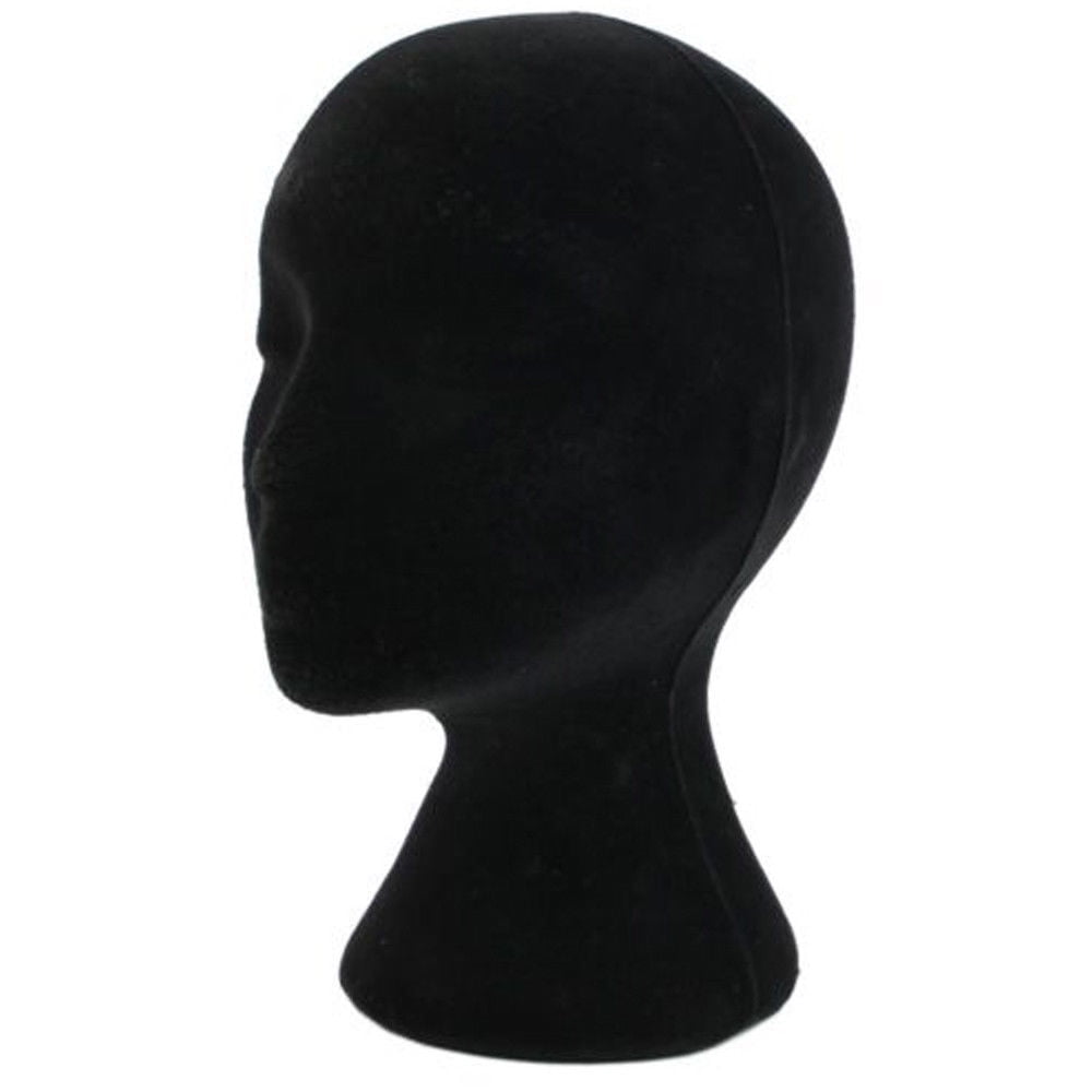 Black/White Wig Display Stand Mannequin Dummy Head Hat Cap Shop Holder Storage 