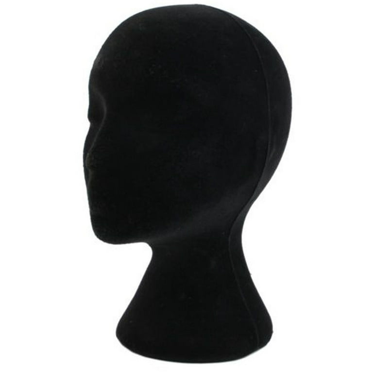 Happydeer 12 Styrofoam Wig Head - Foam Mannequin Wig Stand and Holder -  Style, Model And Display Hair, Hats and Hairpieces - For Home, Salon and