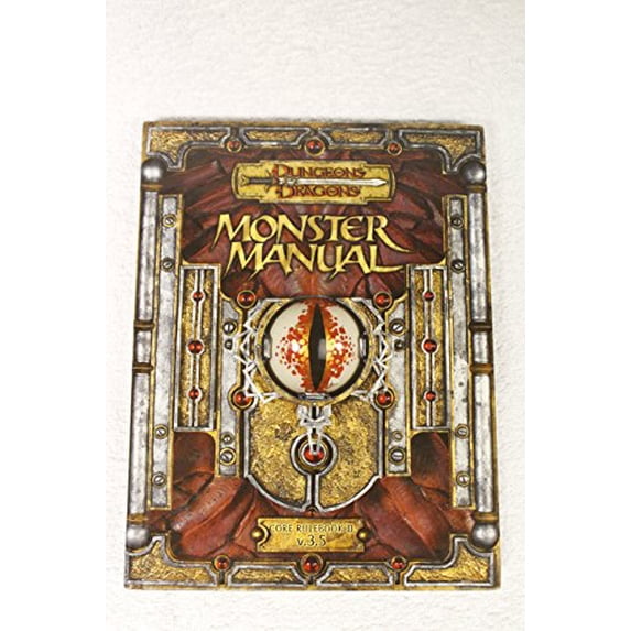Pre-Owned Dungeons & Dragons: Monster Manual 3.5 Paperback
