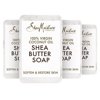 SheaMoisture Shea Butter Soap for All Skin Types 100 percent Virgin Coconut Oil Cruelty Free Skin Care 8 oz 4 Count