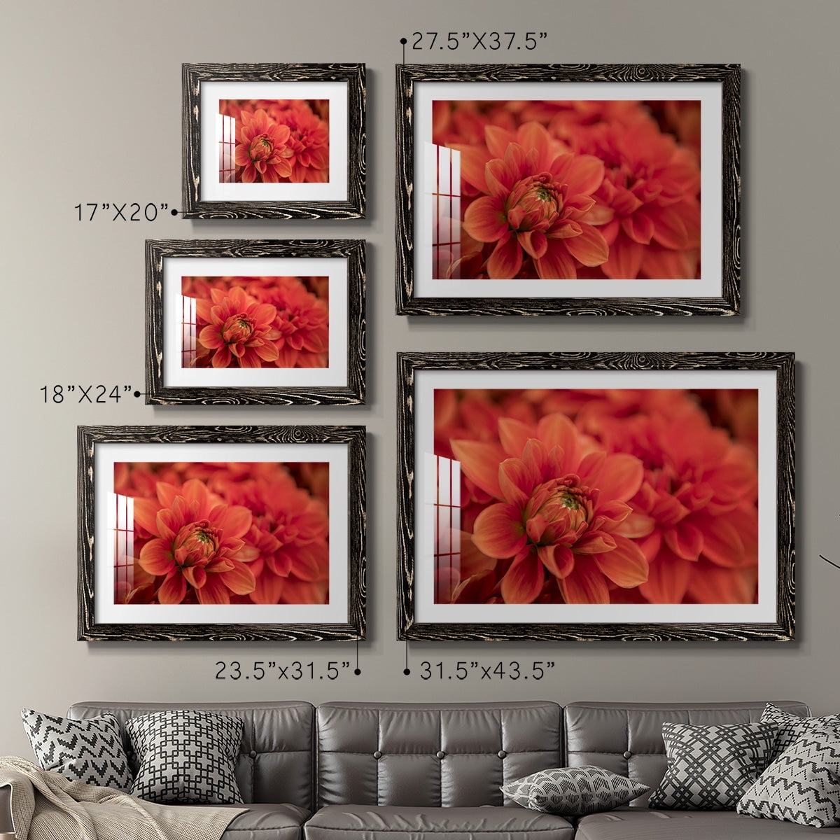 Spring Fire-Premium Framed Print - Ready to Hang