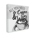 thumbnail image 4 of Stupell Industries Vintage Coffee & Wifi Food & Beverage Painting Gallery Wrapped Canvas Print Wall Art, 36 x 36, 4 of 8